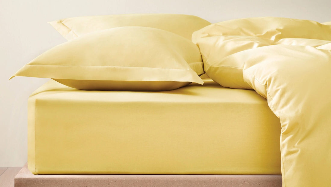 Naturalis Parure de Lit Jaune