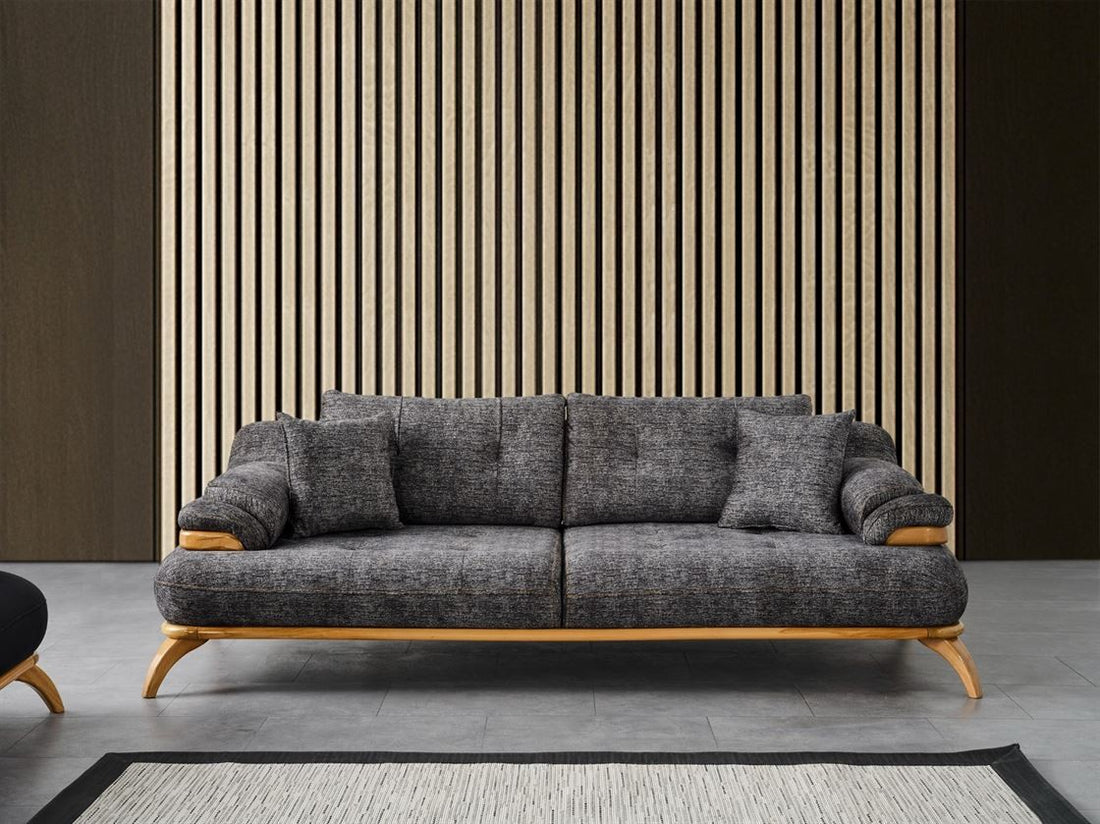 Rio Canapé 3 Places Anthracite