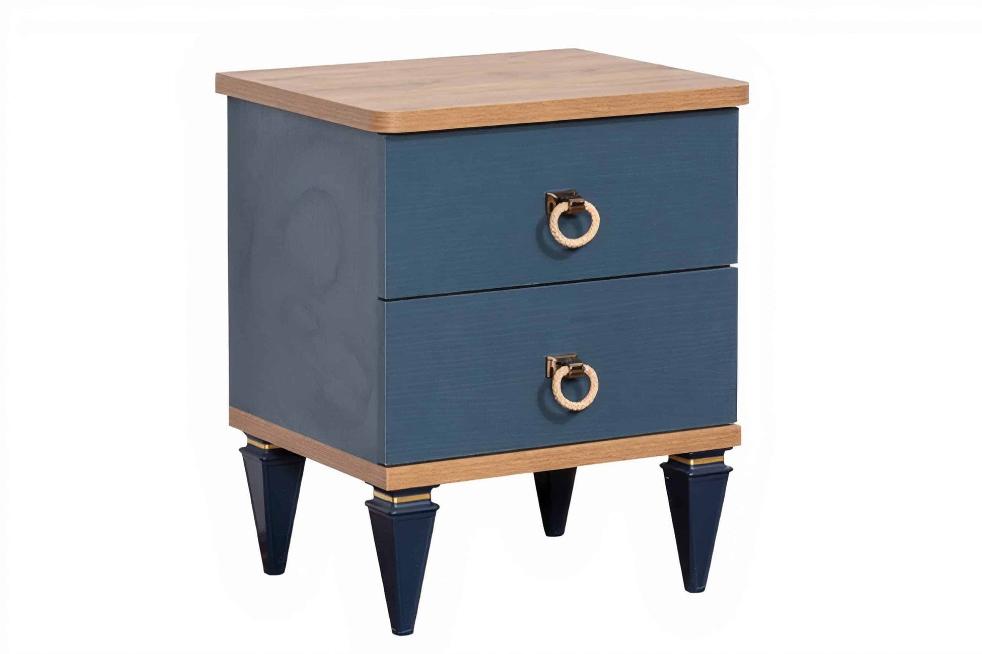 Table de chevet enfant Moss 2 tiroirs