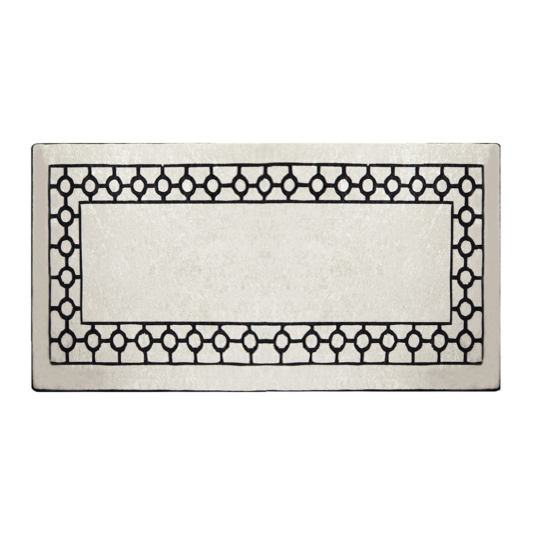 Tapis de salle (80 x 200) Bague - Ecru