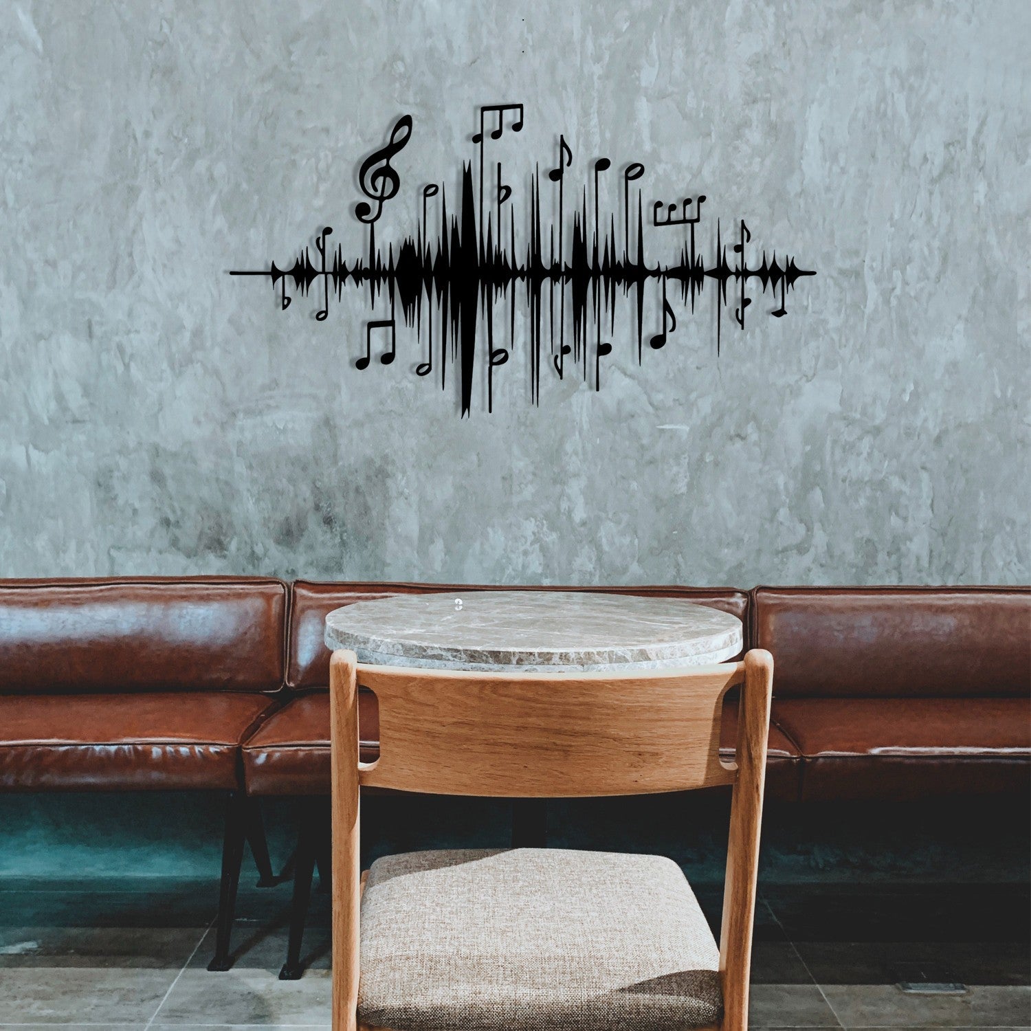 Accessoire mural en métal décoratif Lal