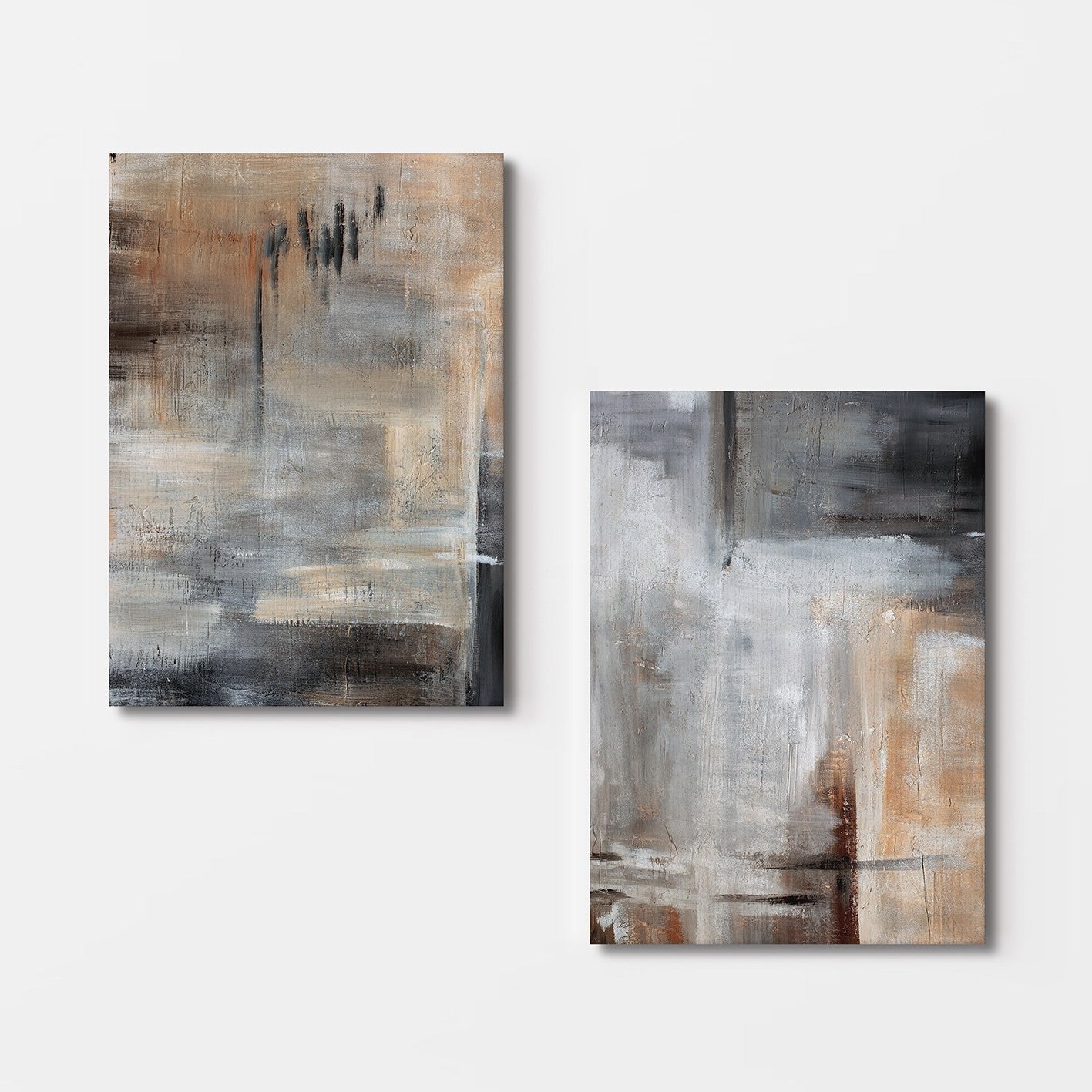 Peinture décorative en toile (2 pièces) 2KNV4268 - 50 x 70