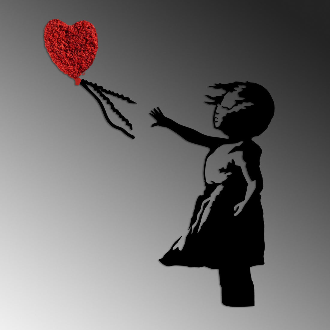 Accessoire mural en métal décoratif Banksy - 13-1