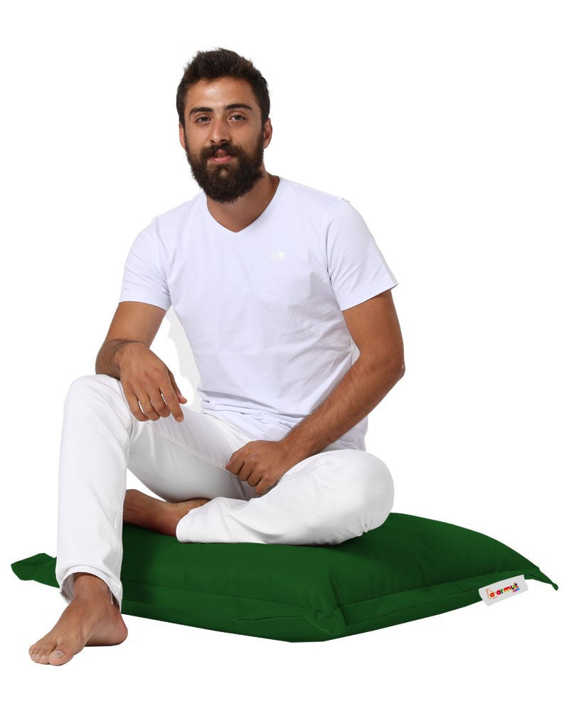 Coussin de jardin Cushion Pouf 70x70 - Green