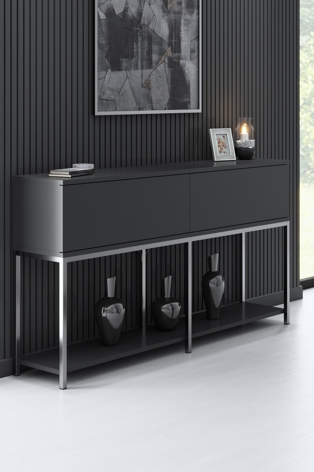 Console Lord - Anthracite, Silver