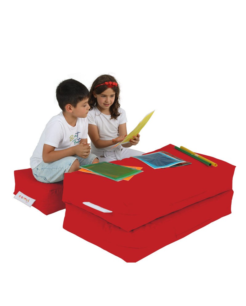 Pouf de jardin Kids Double Seat Pouf - Red