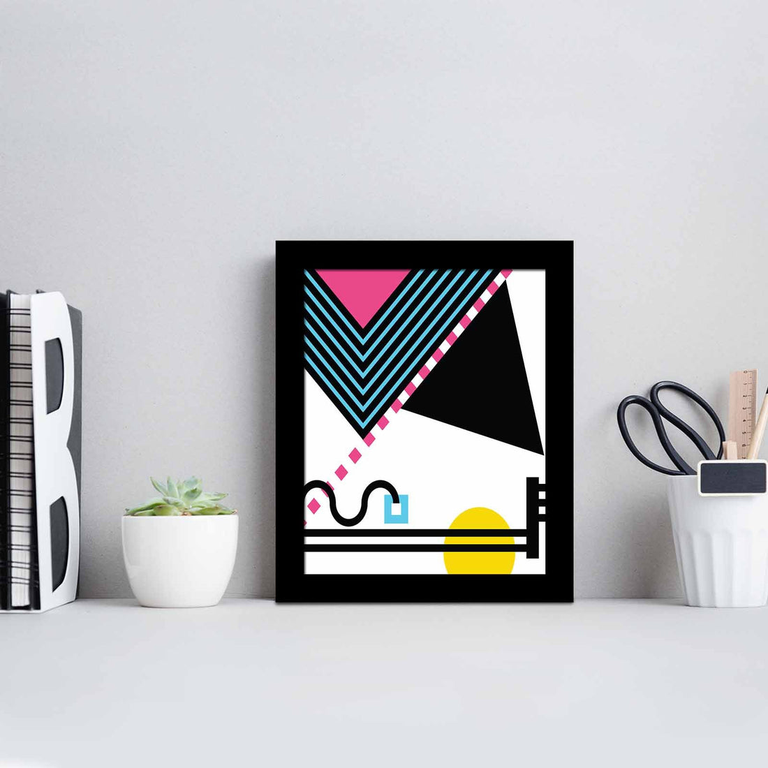 Peinture mdf encadrée décorative SCT-039