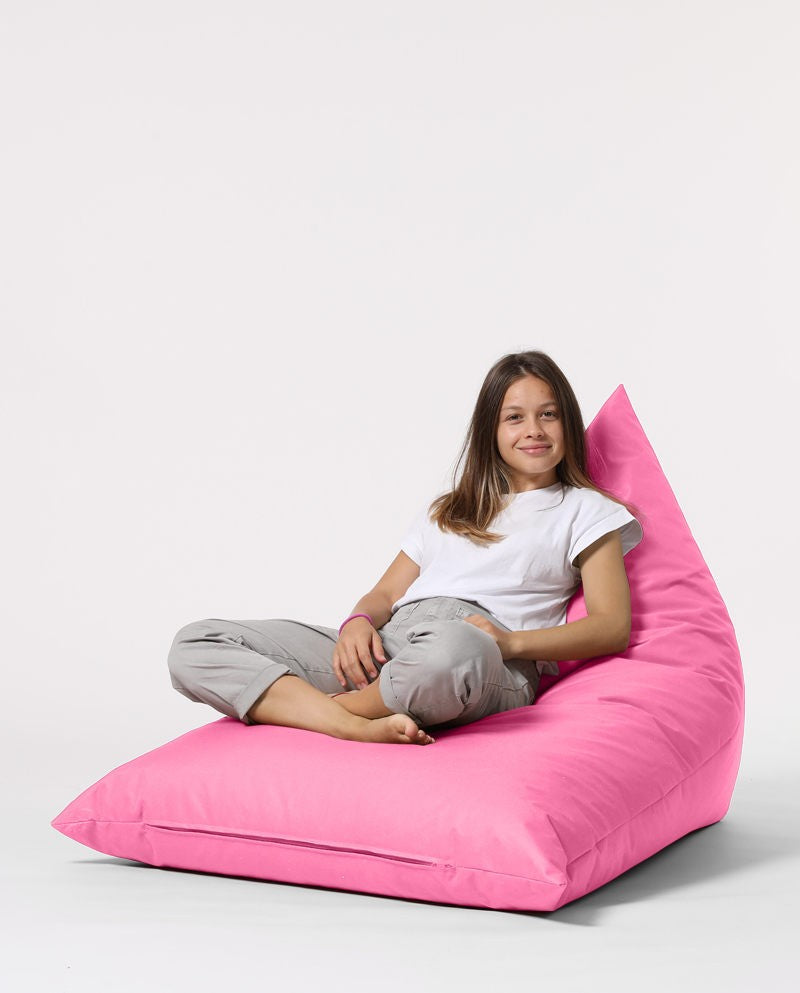 Sac de haricots de jardin Pyramid Big Bed Pouf - Pink
