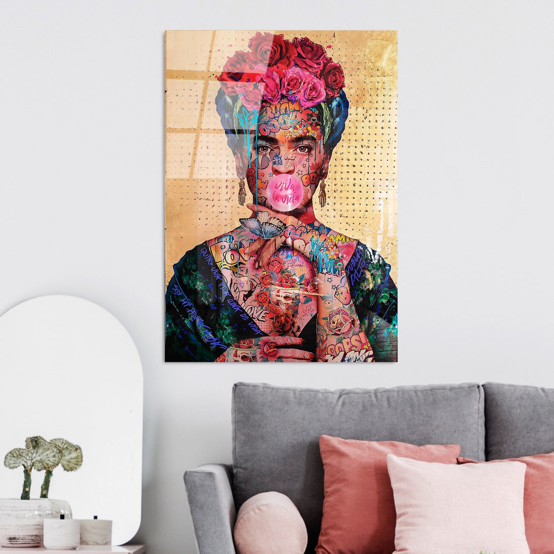 Peinture en verre trempé décoratif UV-722 70 x 100