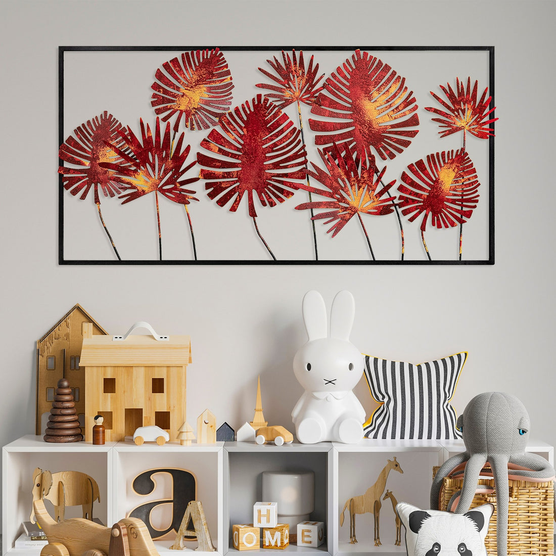 Accessoire mural en métal décoratif Yıldız 3