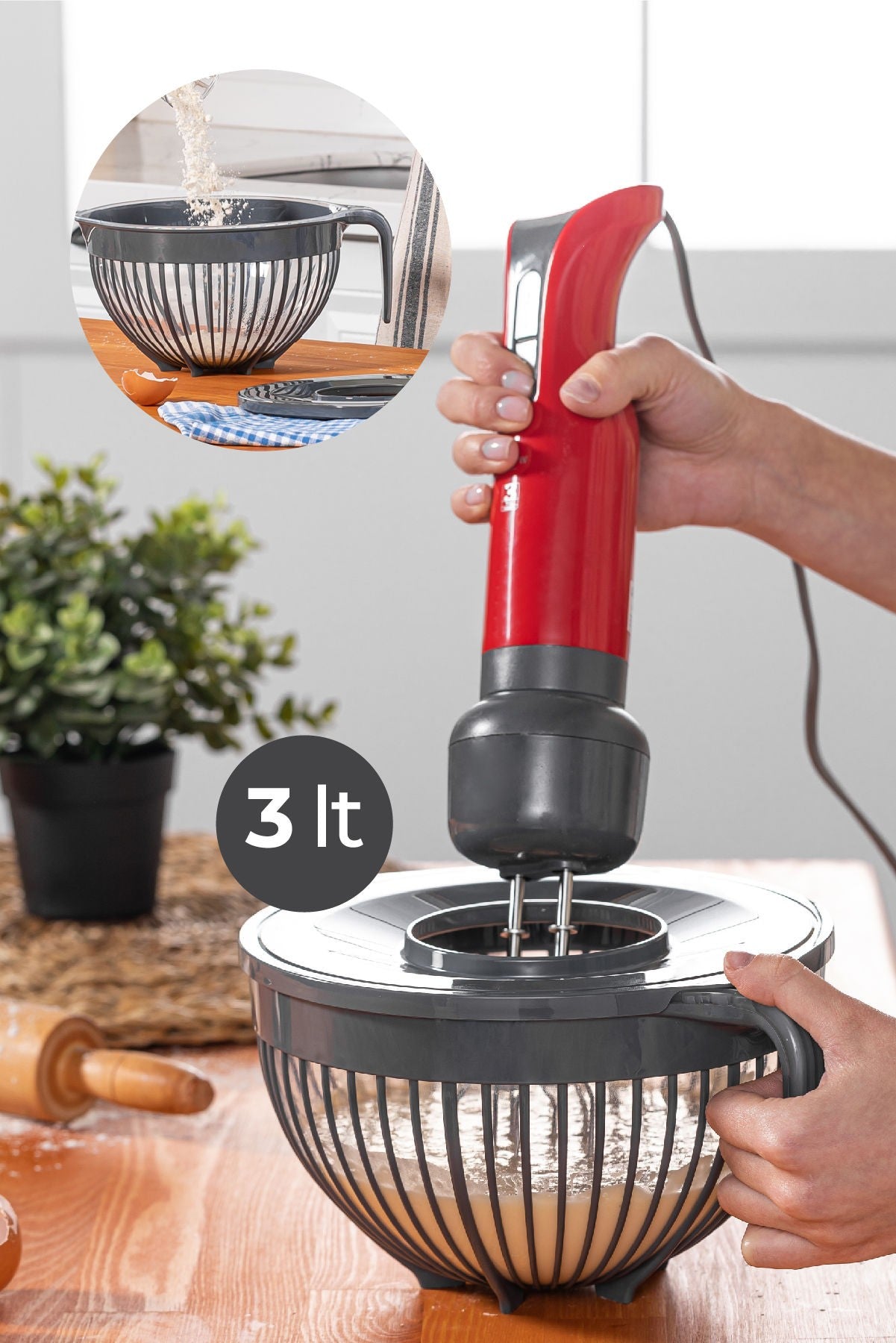 Couvercle de mélangeur BNM-0971 - Black