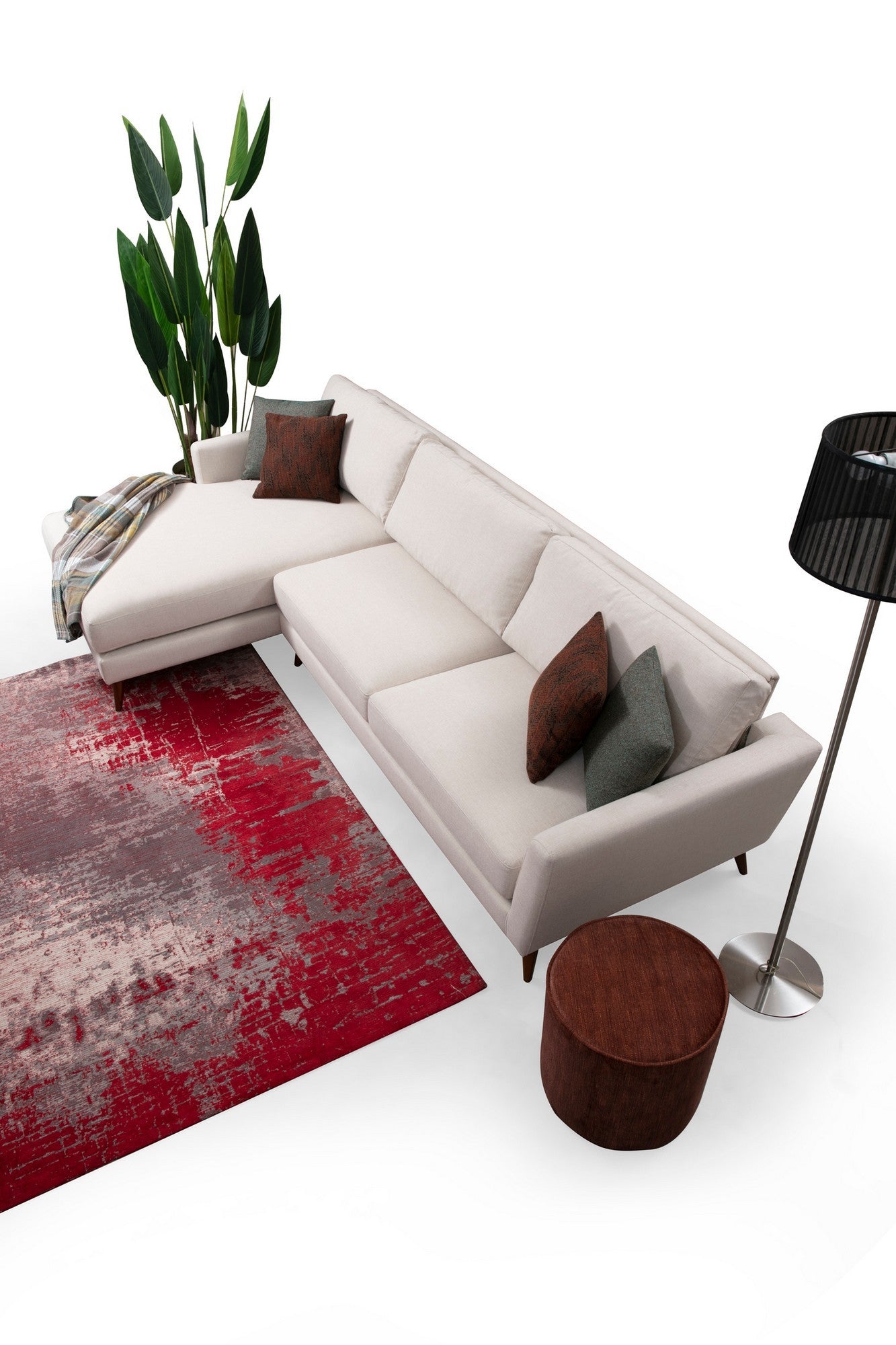 Canapé-lit d'angle Mayorka Corner Large Left (Chl - 3R ) - Beige