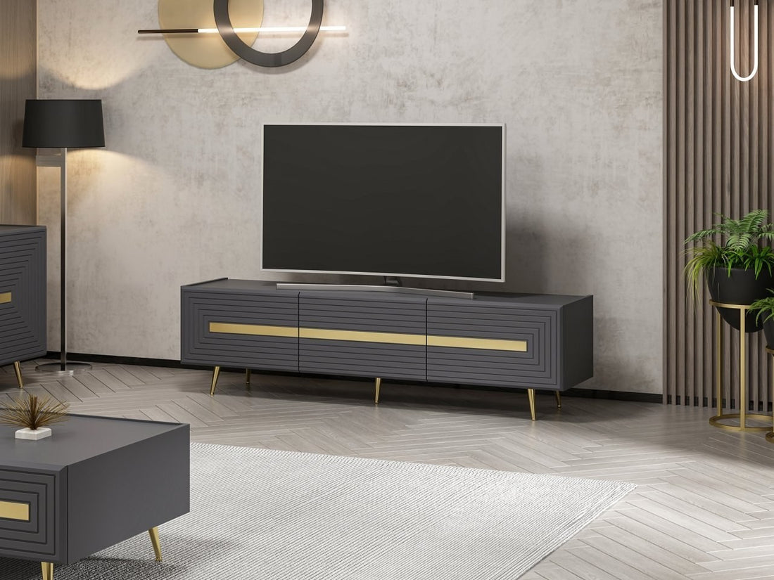 Unité de télévision Jose - Anthracite