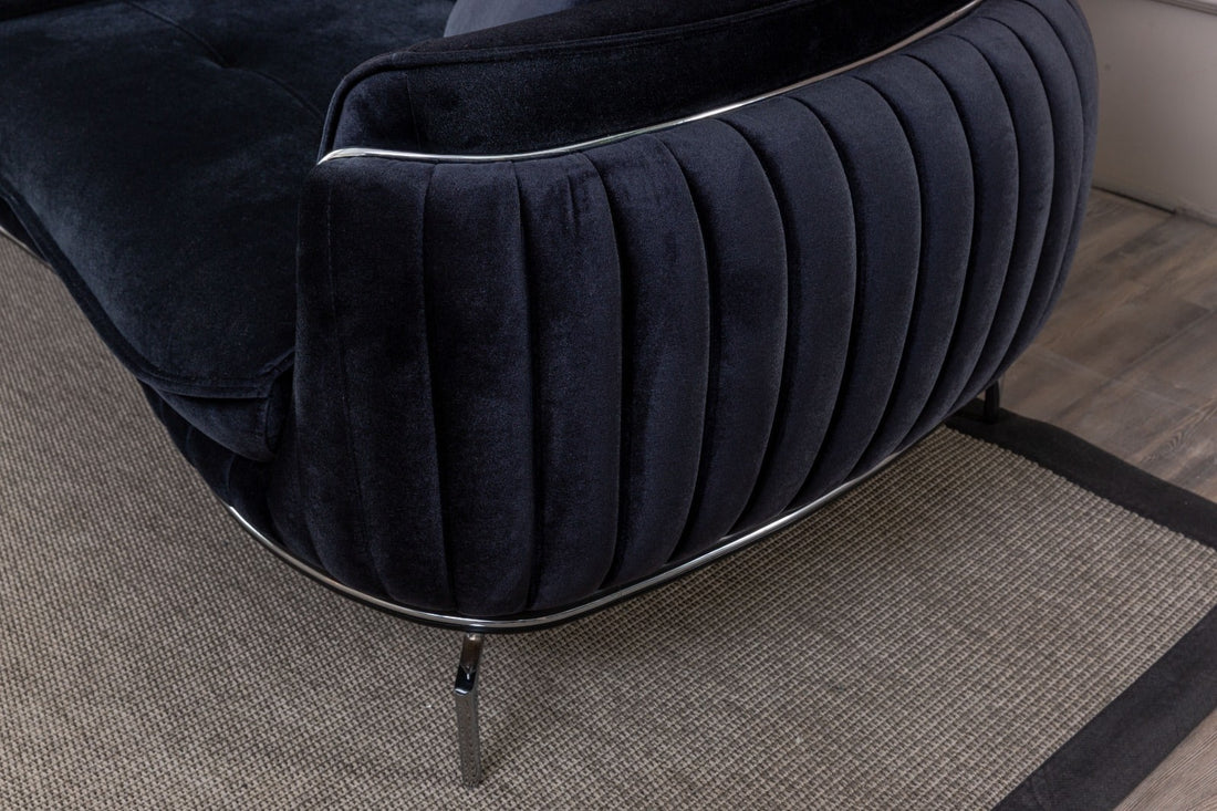 Platin Canapé 3 Places Anthracite