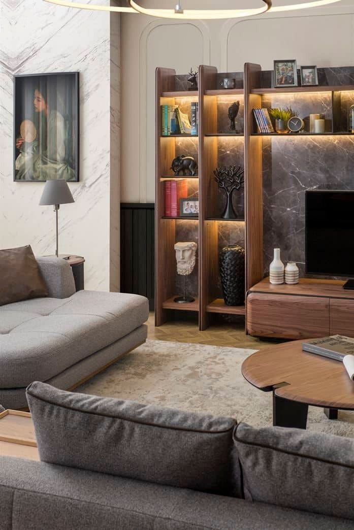 Odessa bloc avec 2 étagères