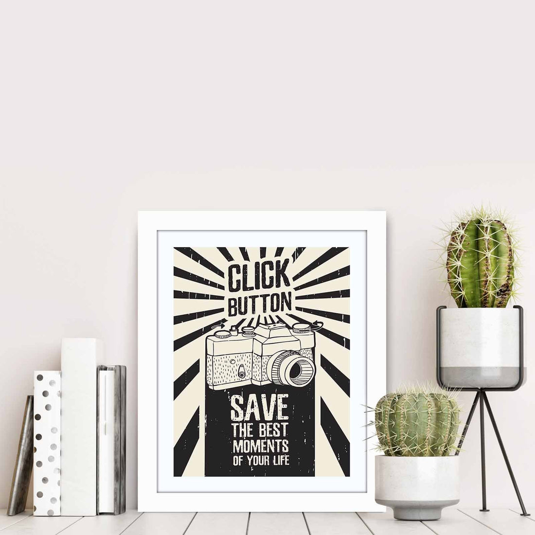 Peinture mdf encadrée décorative BCT-045