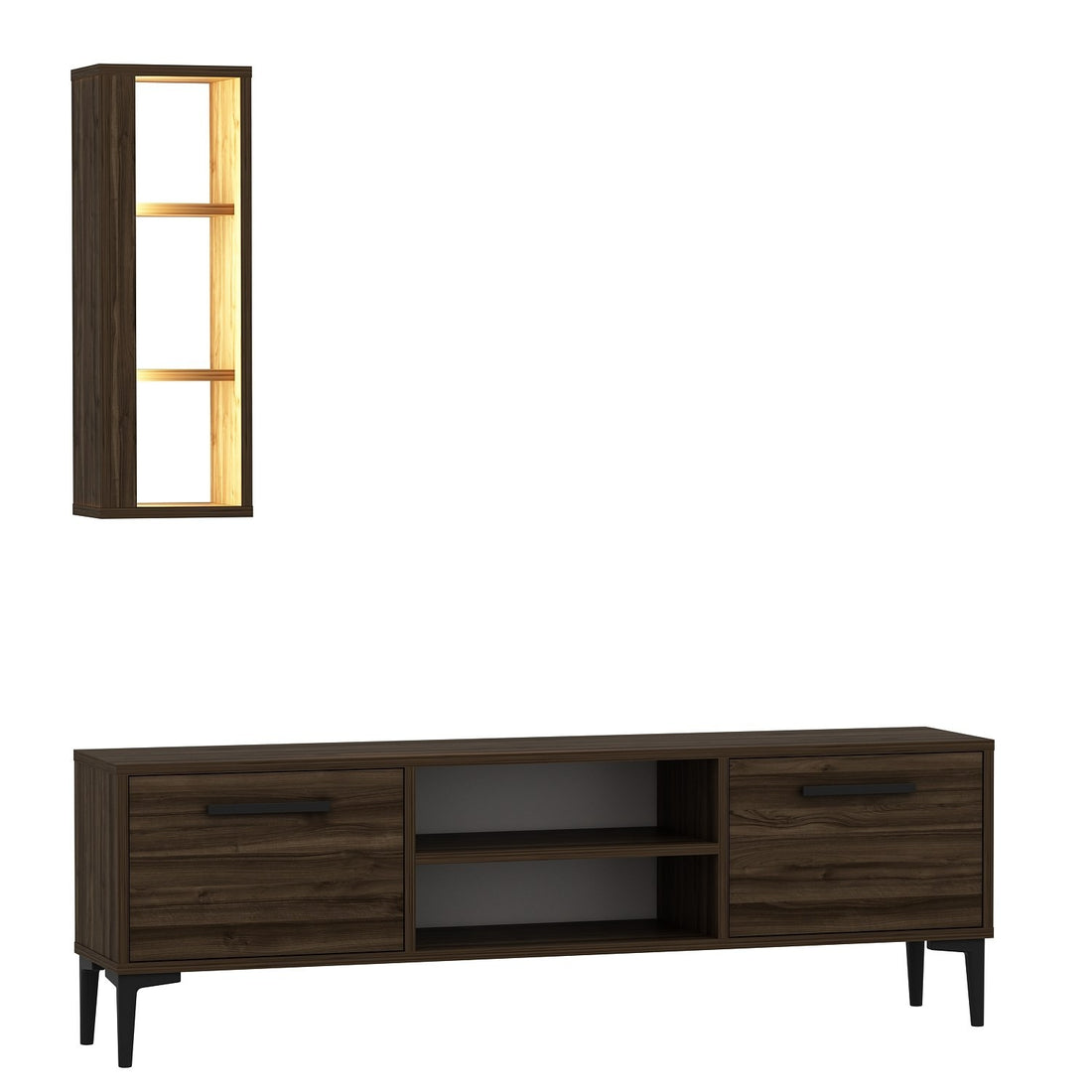 Meuble TV Bien - Walnut