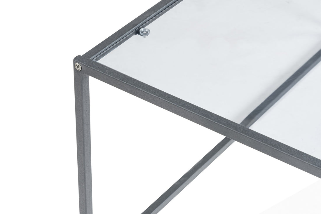 Table basse Lizbon - Smoked Glass