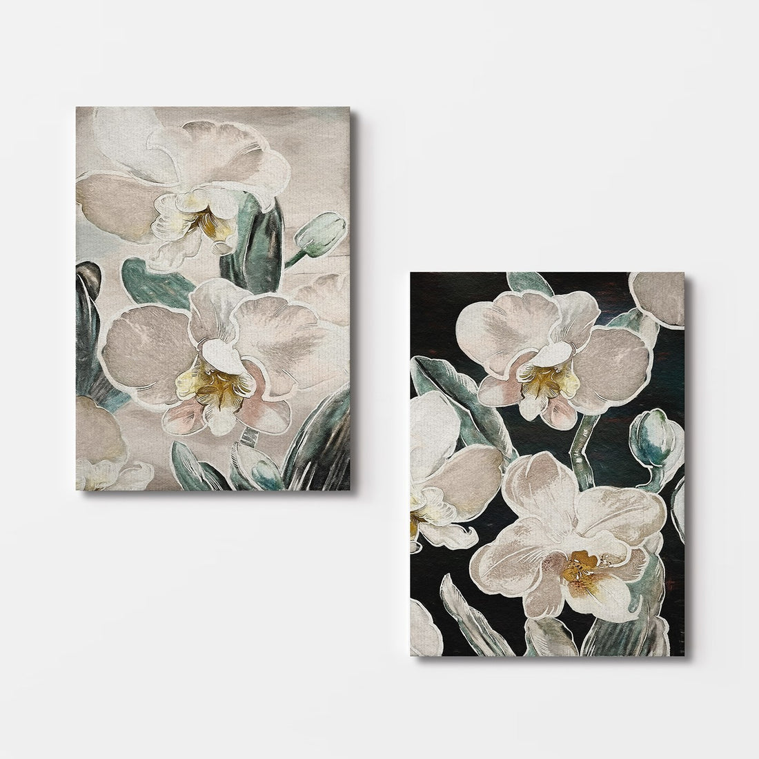 Peinture décorative en toile (2 pièces) 2KNV4303 - 50 x 70