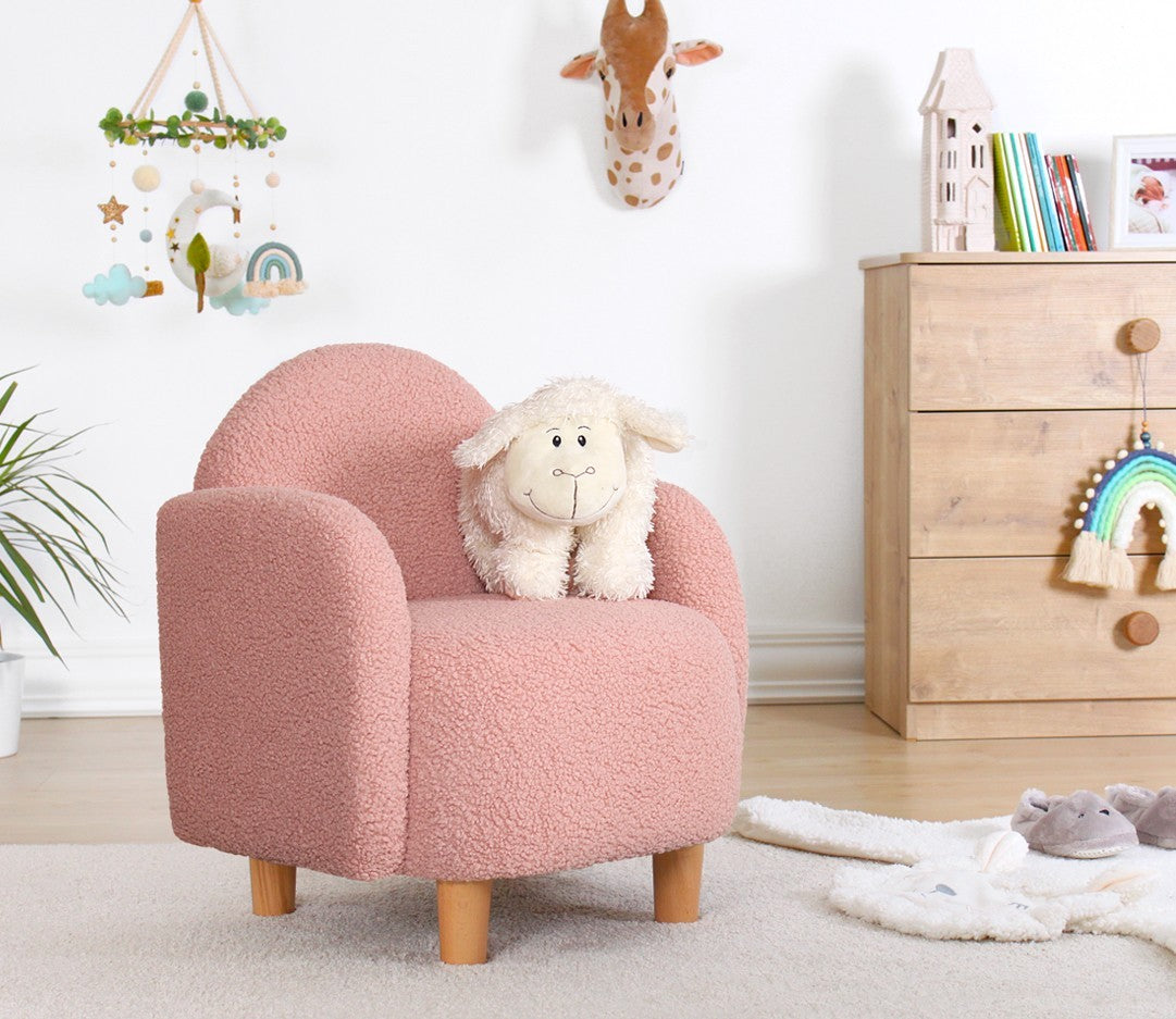 Chaise à oreilles pour enfants Moylo - Pink