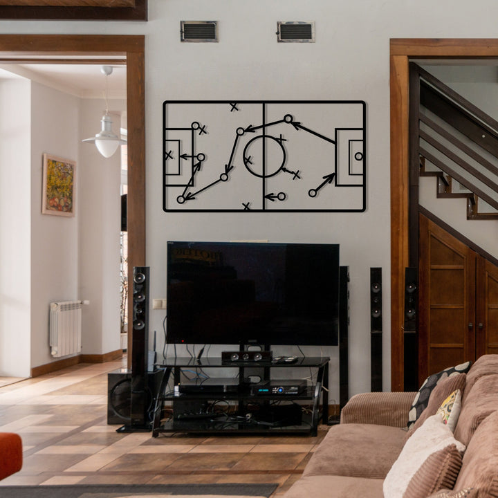 Accessoire mural en métal décoratif Taktik - M117