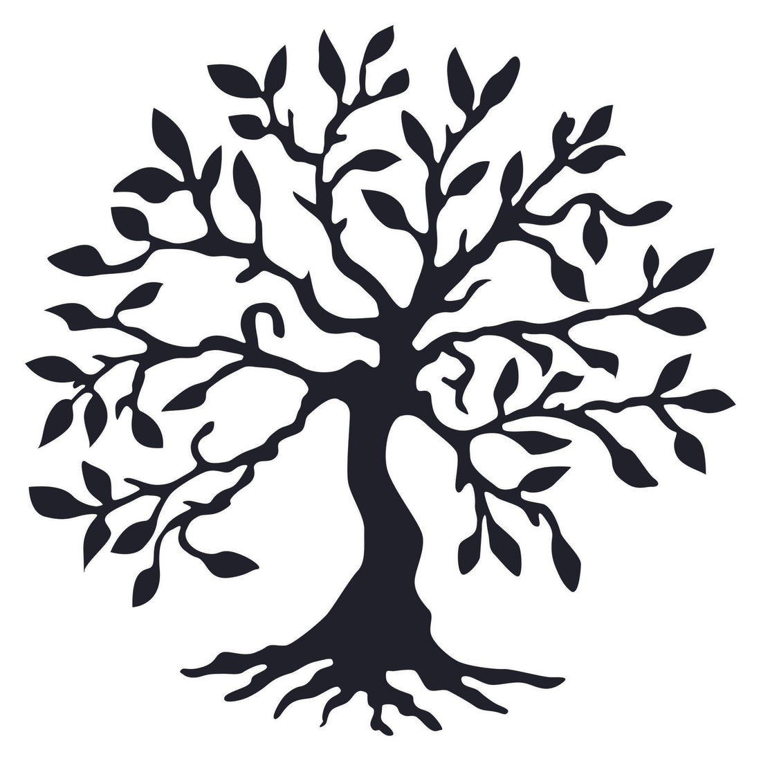 Accessoire mural en métal décoratif Tree 3