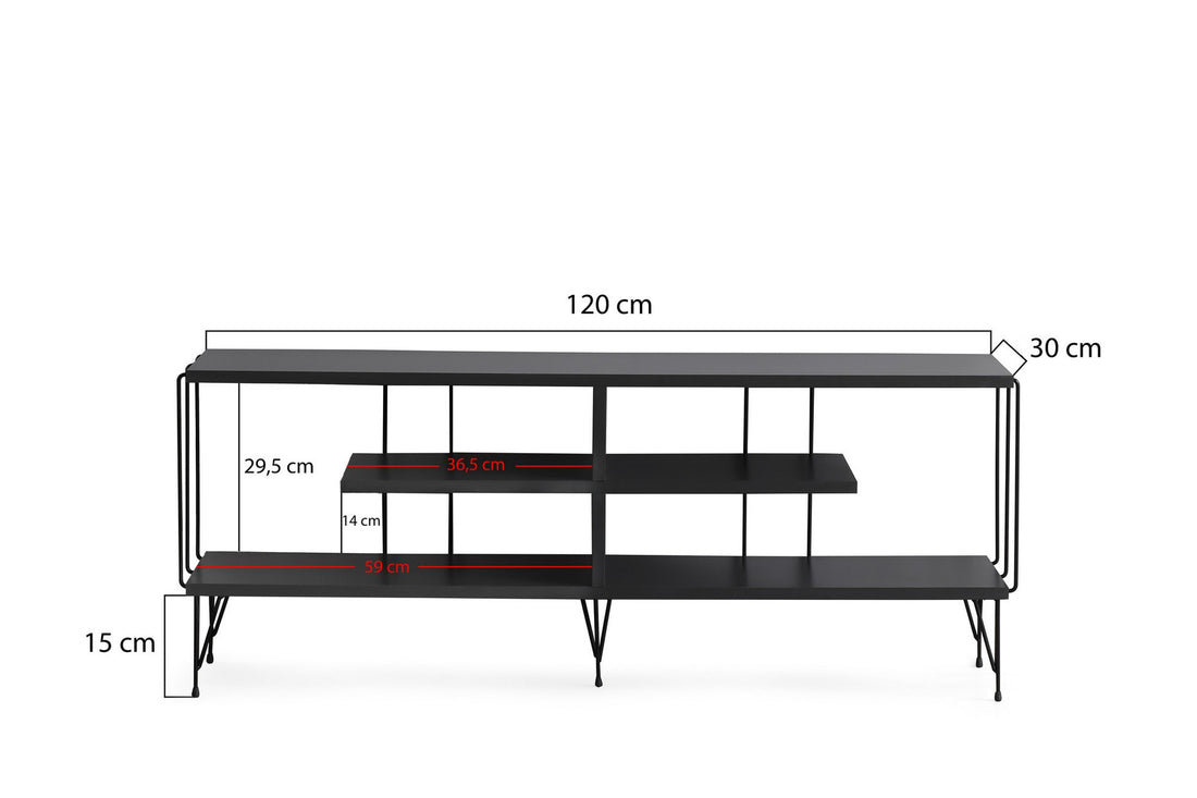 Meuble TV Eze - Anthracite
