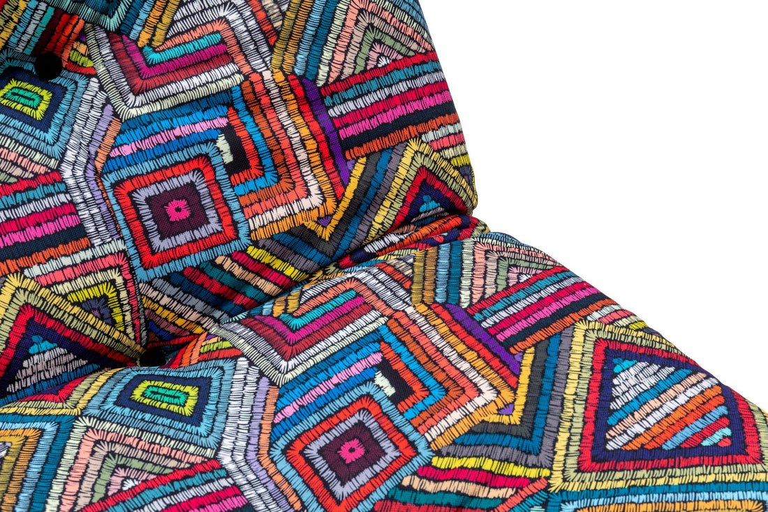 Canapé de 3 places Misa Small Sofabed - Patchwork