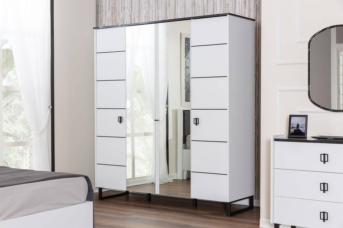 Granit armoire 4 portes