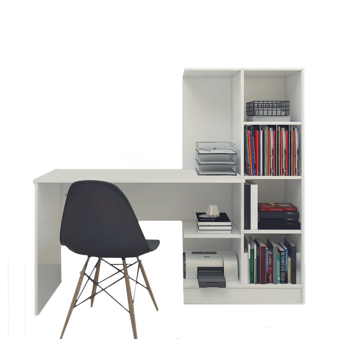 Ensemble de chambres jeunes Lavinia 507 - White