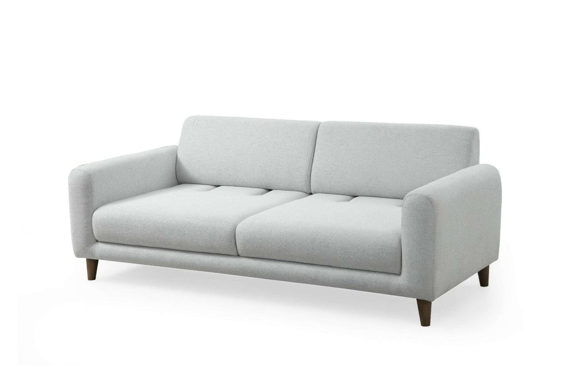 Sofa Sare 3+1 - Ares White, Dark Grey