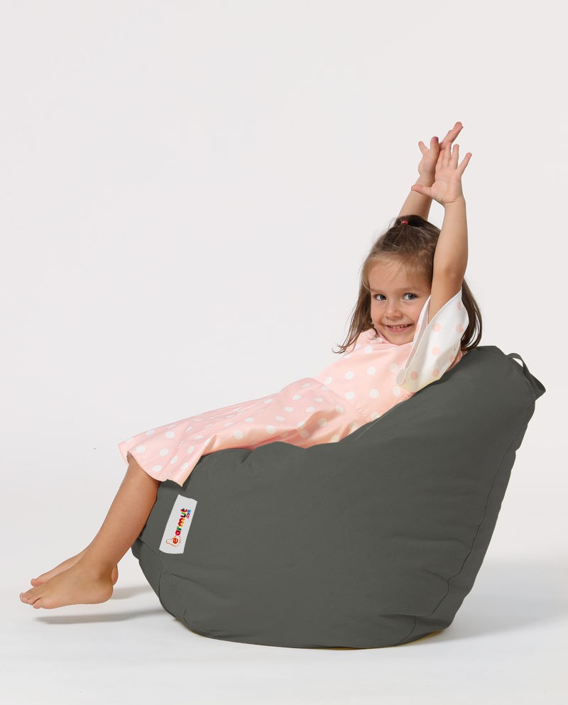 Pouf de jardin Premium Kids - Fume