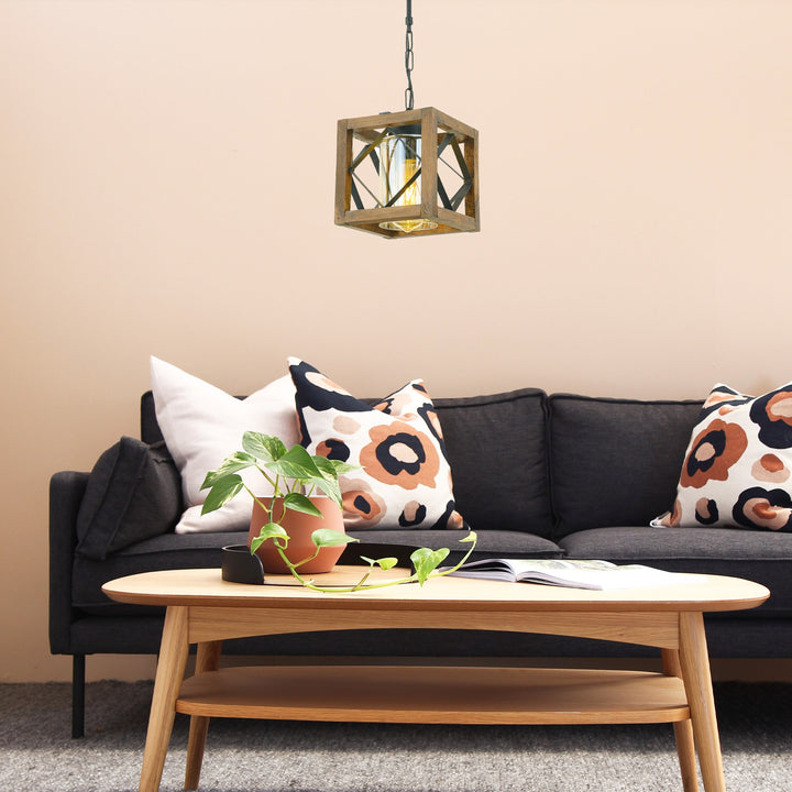 Lustre Zikzak Camlı Sarkıt