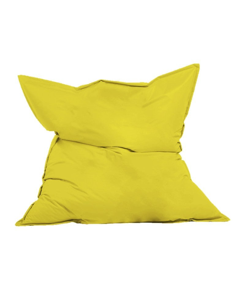 Sac de haricots de jardin Giant Cushion 140x180 - Yellow