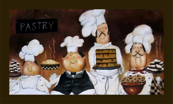 Paillasson en PVC Cook Team