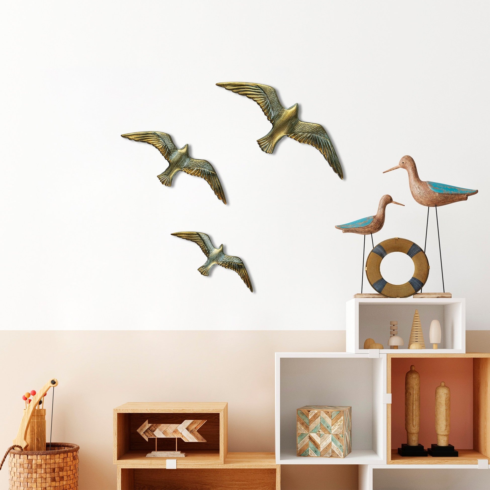 Accessoire mural décoratif Flying Seagulls - 1