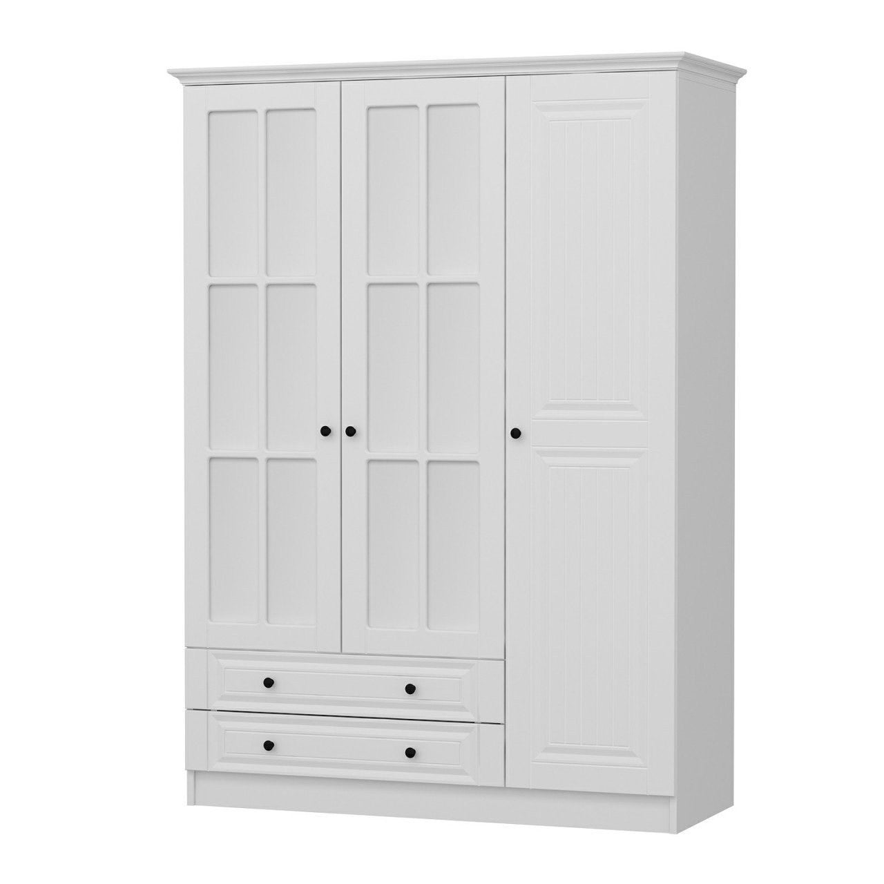 Armoire Kale 3 Mebran Kapak 210 - White