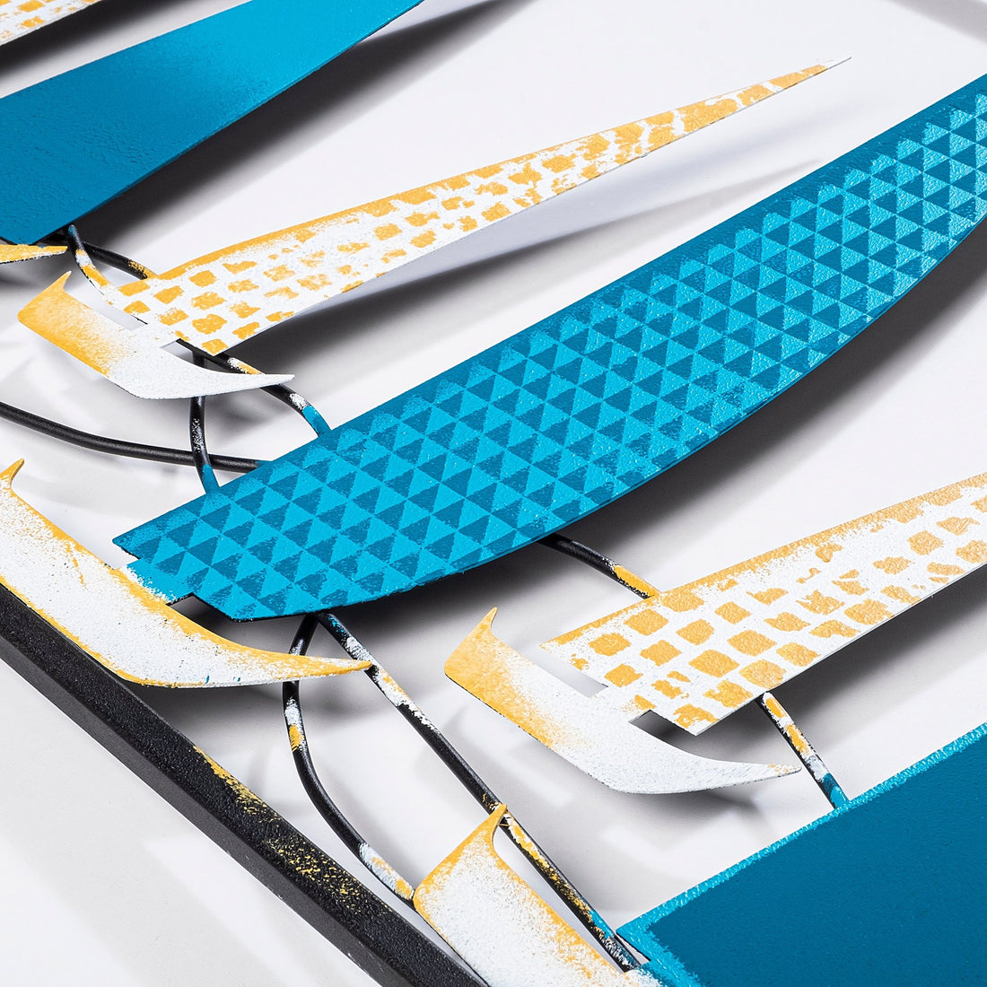 Accessoire mural en métal décoratif Yelkenli 2