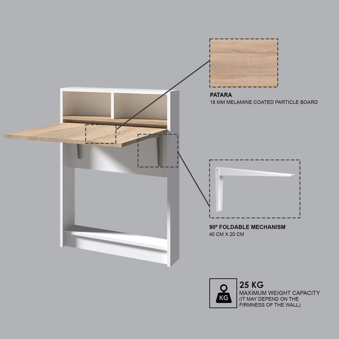 Table pliable Bracked - Patara