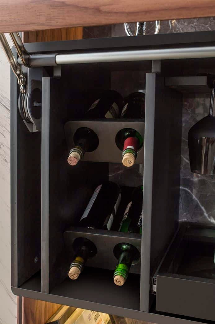 Odessa Meuble Tv bloc de vin