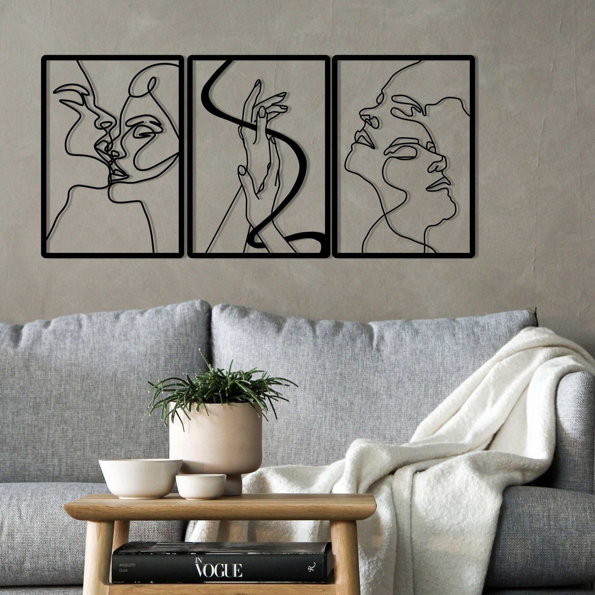 Accessoire mural en métal décoratif The Unity Of Love