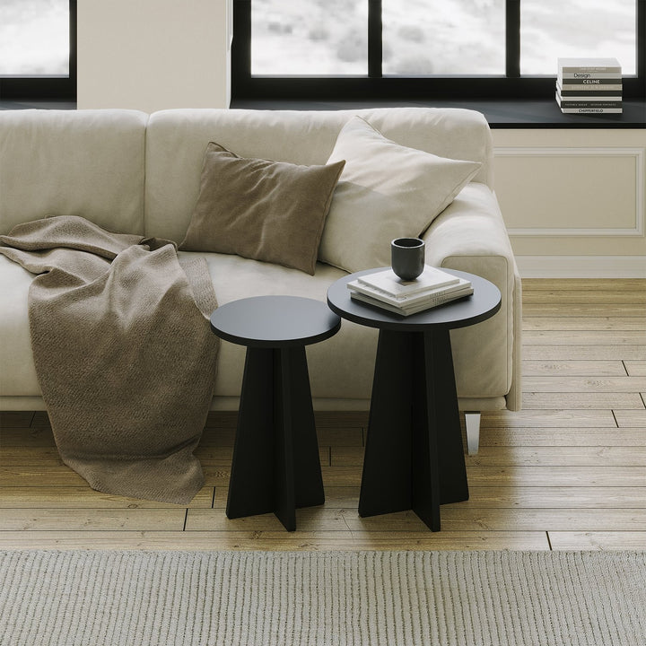 Ensemble de table basse Mushroom 2 - Black