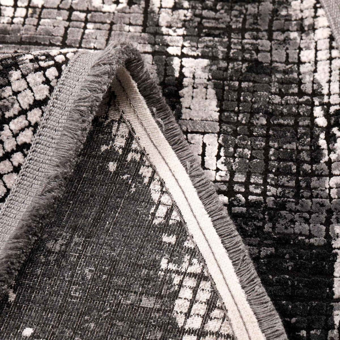 Noir 33800 Tapis Bambou Rond