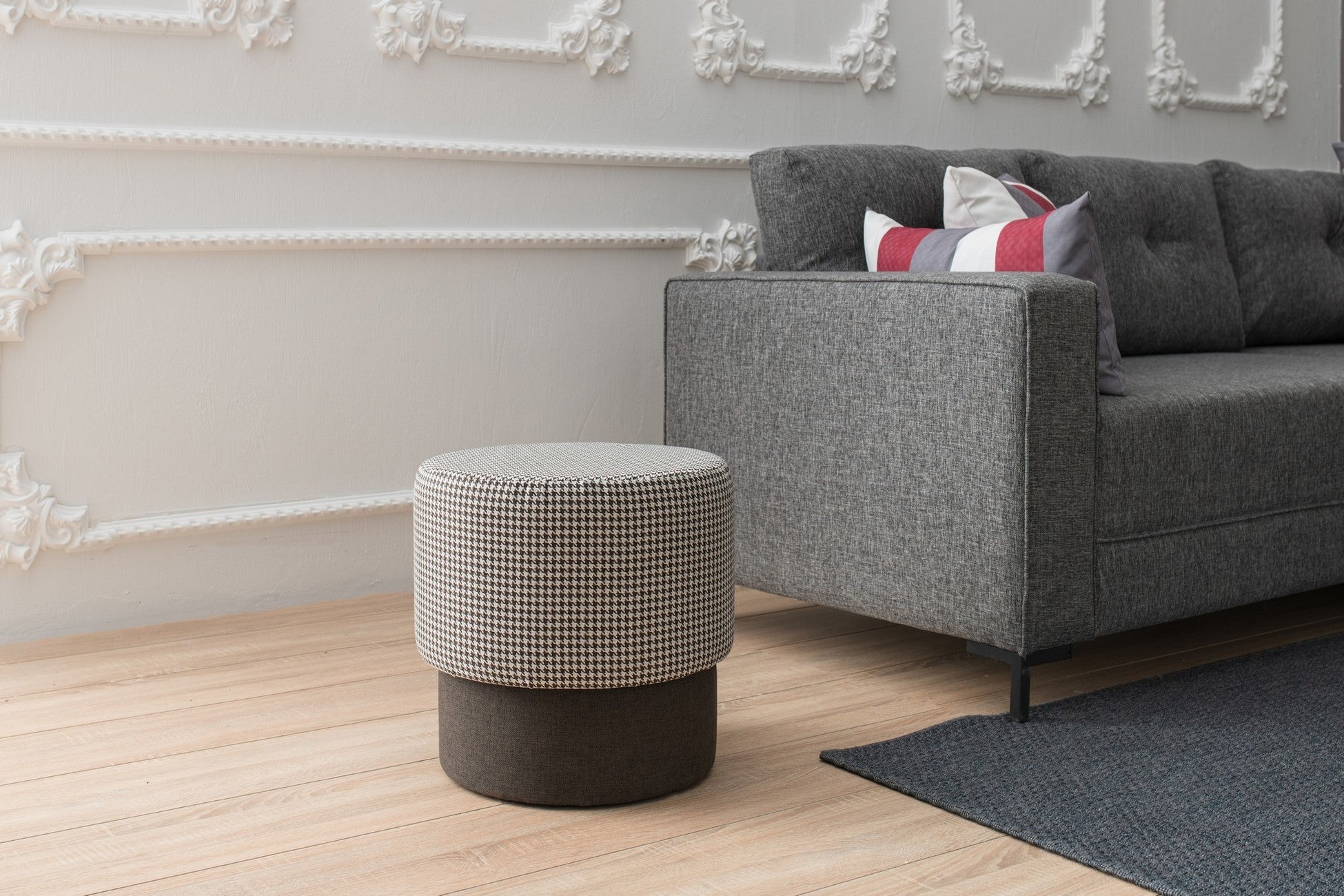 Tuffet Felix - Houndstooth