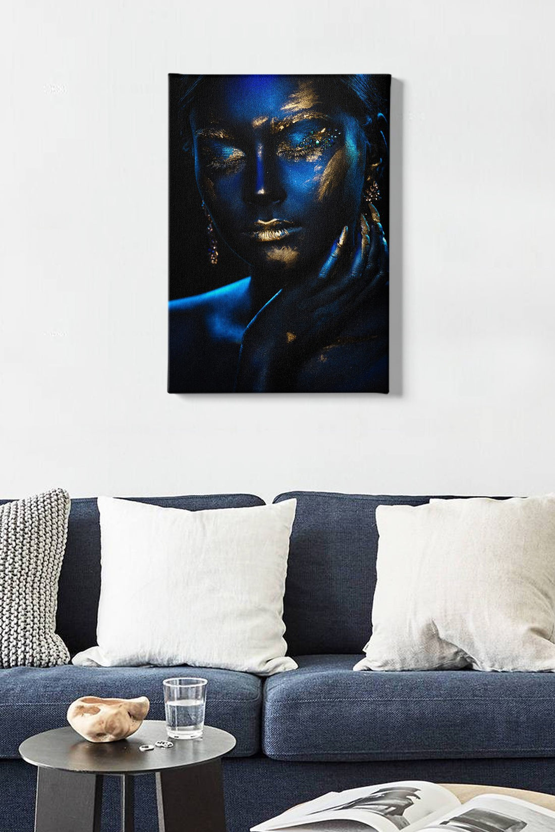 Peinture de toile décorative Kanvas Tablo (50 x 70) - 32