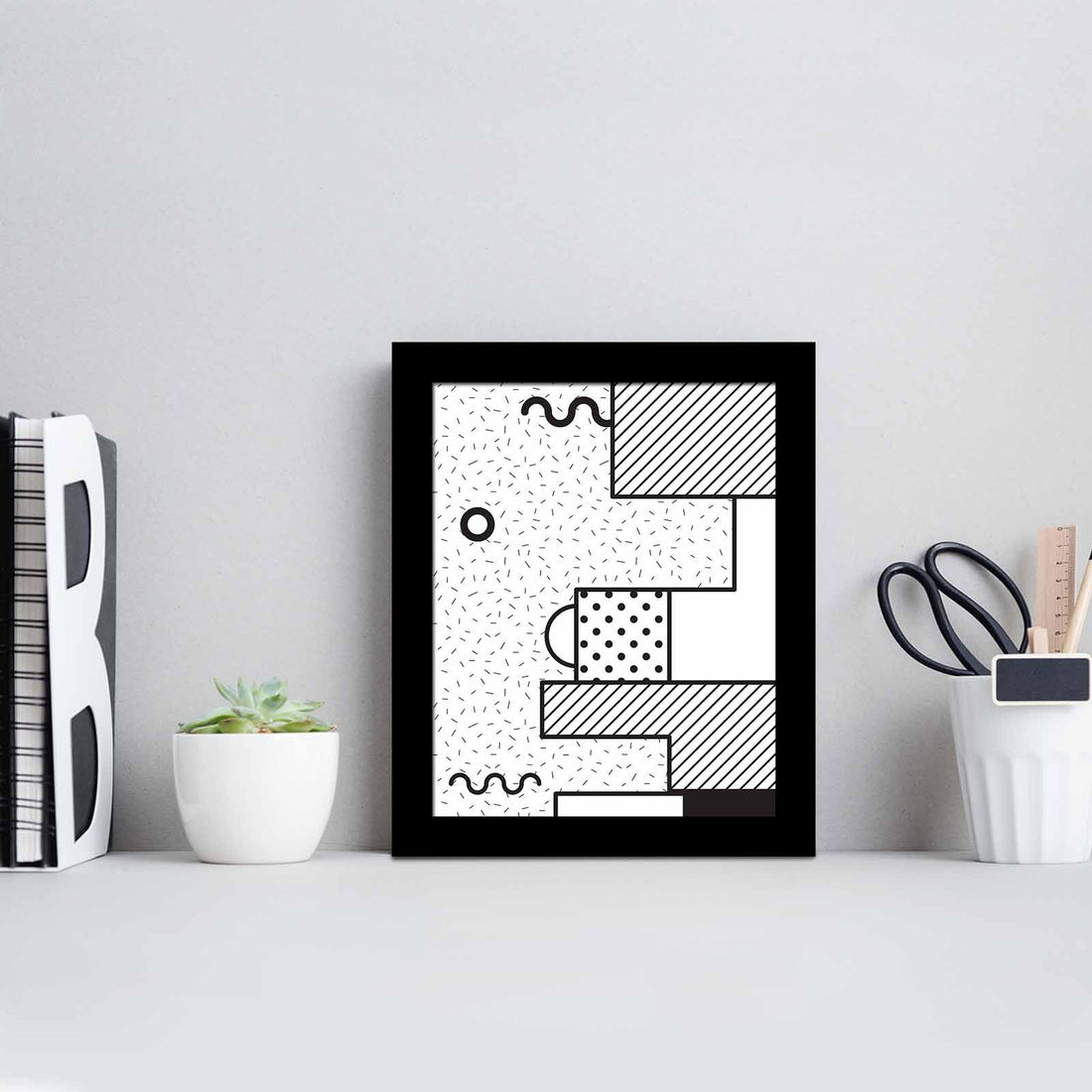 Peinture mdf encadrée décorative SCT-041