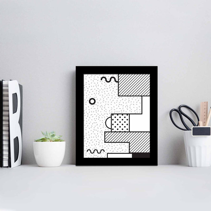 Peinture mdf encadrée décorative SCT-041