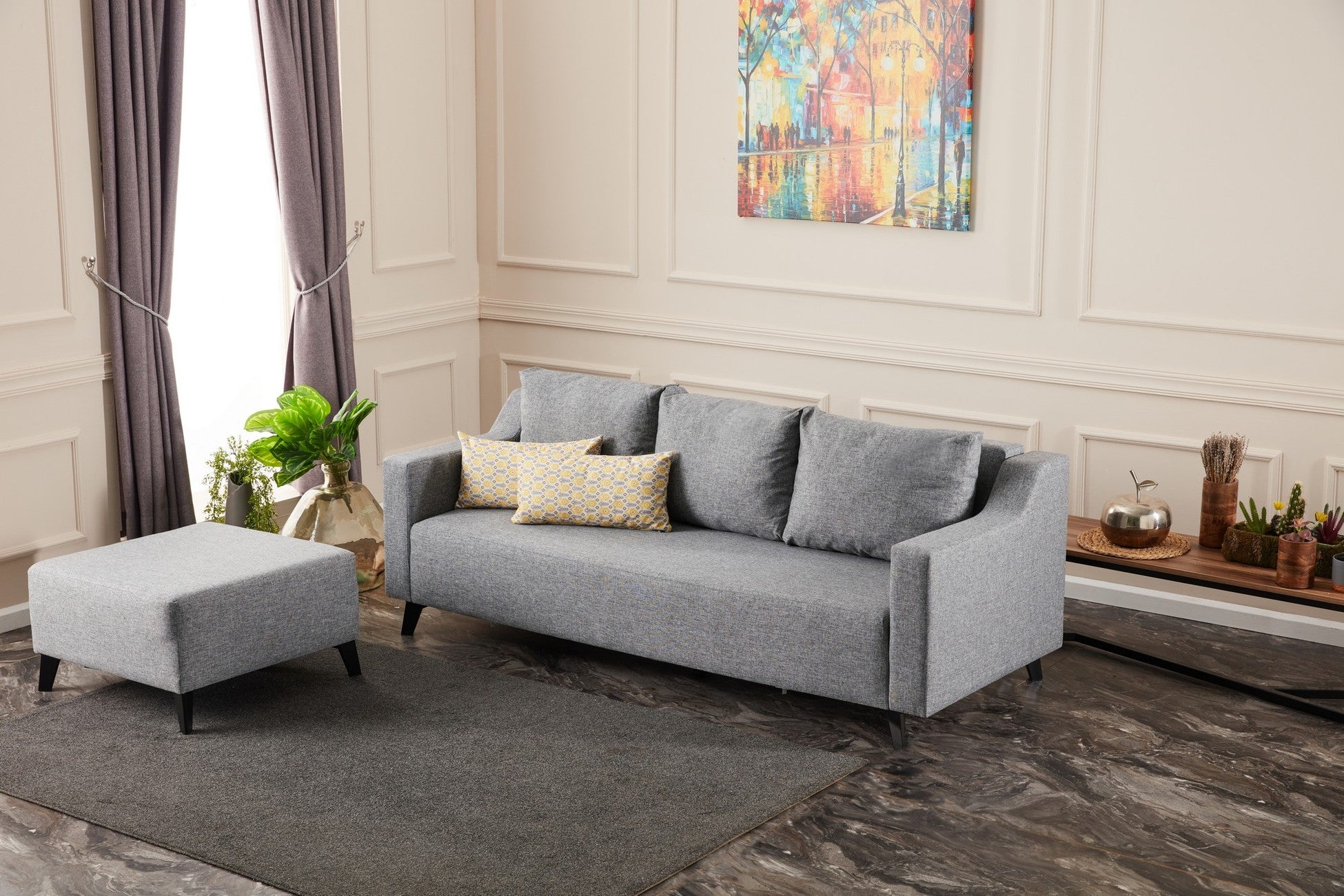 Canapé d'angle Doga - Grey