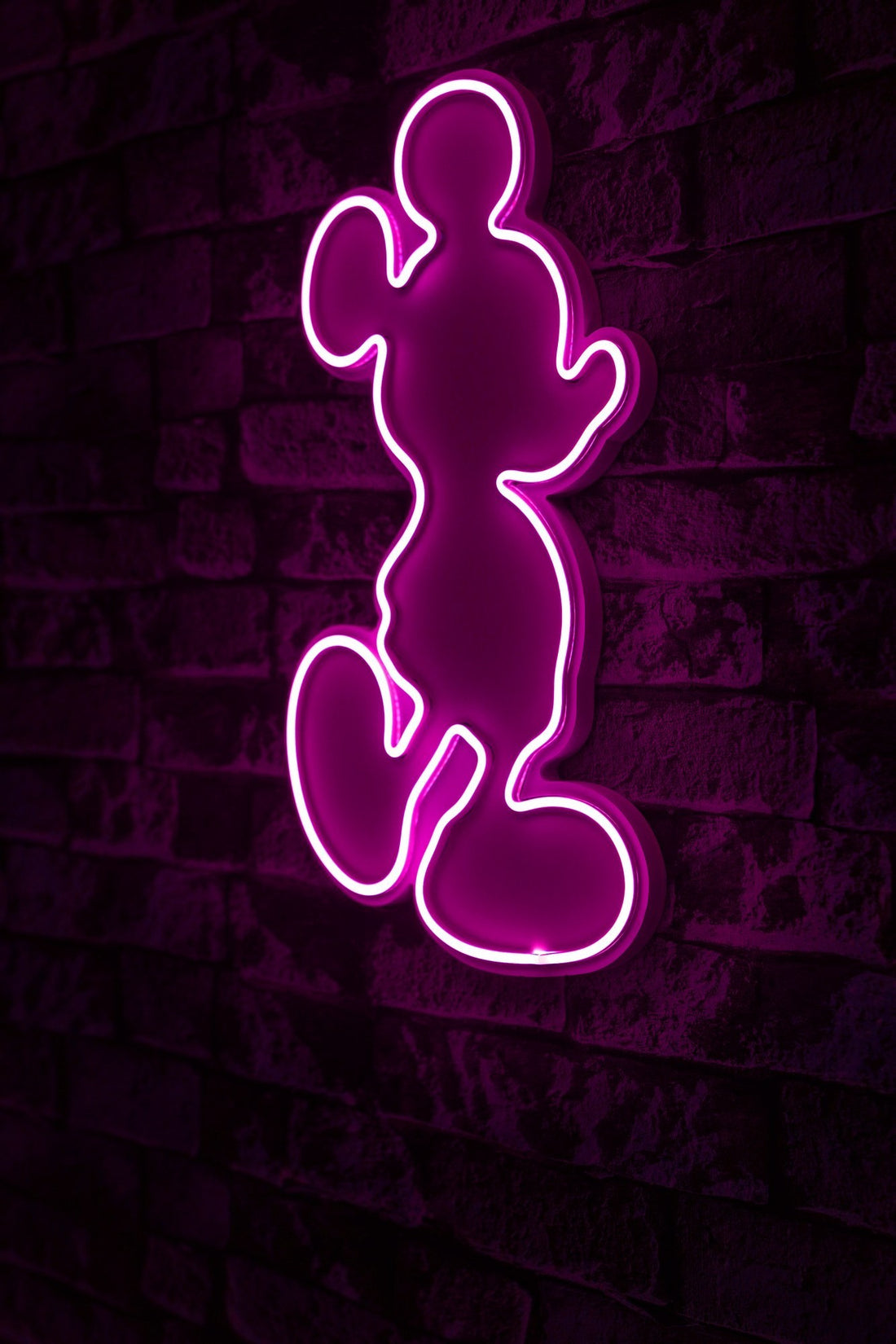 Éclairage LED en plastique décoratif Mickey Mouse - Pink