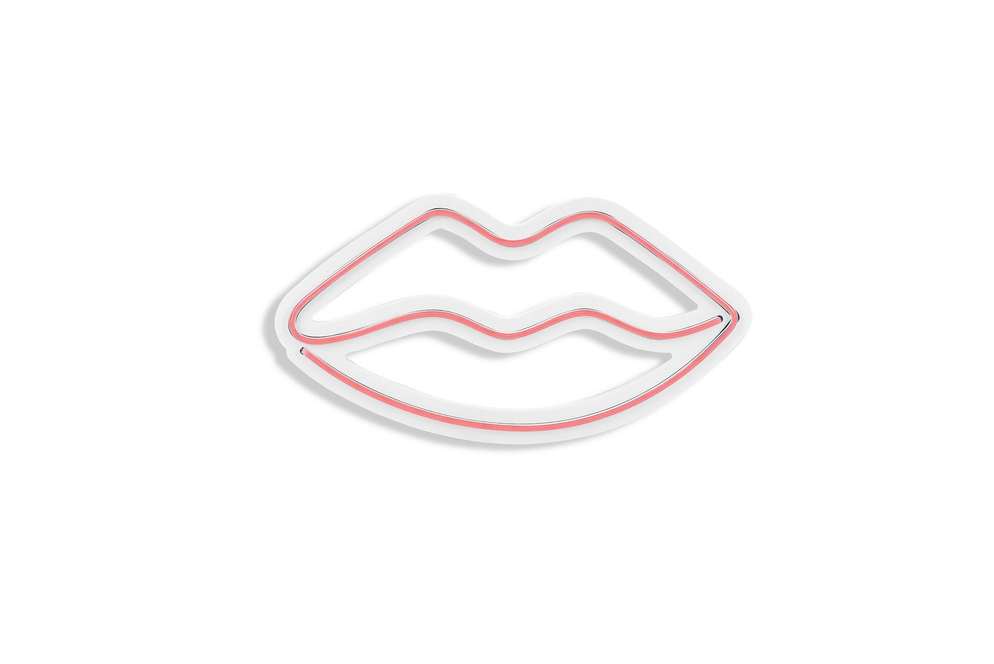 Éclairage LED en plastique décoratif Lips - Pink